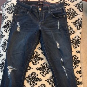 Fran denim destroyed